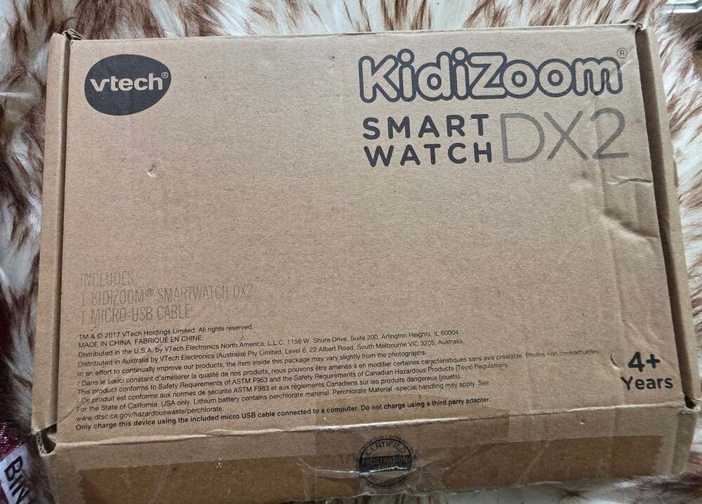 VTech KidiZoom Smartwatch DX2 Blue Kids Smart Watch